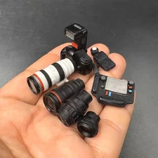 1/6 Scale Solider SLR Camera Kit Model for 12" Figures Prop Scene Accessorries