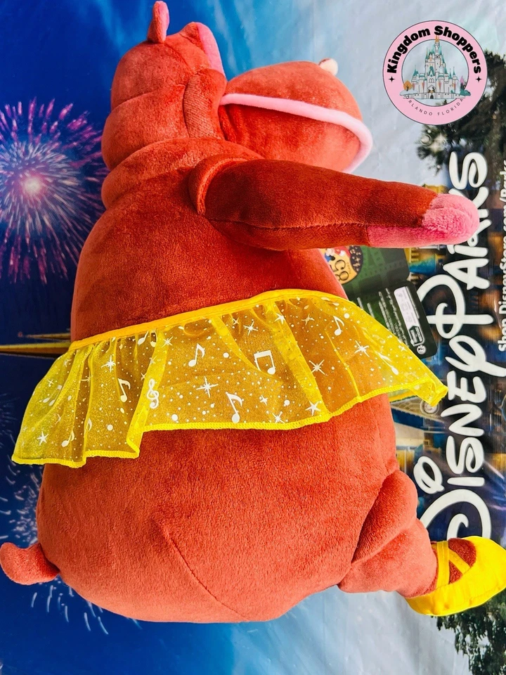 2025 Disney Parks Vault Fantasia Hyacinth Hippo 14” Plush New - Image 4 of 4