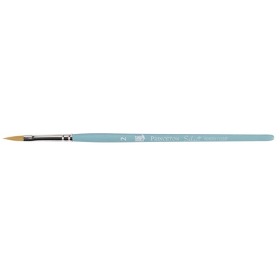 3 Pack Princeton Select Artiste Bristle Brush-Pointed Filbert Size 2 PF-2