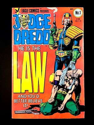 Judge Dredd #1 (Eagle Comics 1983) 6.5 (1st App Judge Dredd In US Comics)