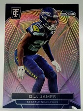 2024 TOTALLY CERTIFIED D.J. JAMES MIRROR SILVER ROOKIE CARD SEAHAWKS NFL 115