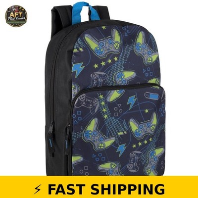 Trailmaker 17 Inch Fun Printed Backpack - Gamer's Print