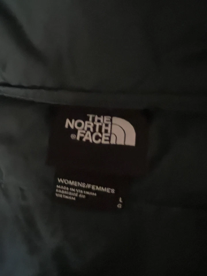 Abrigo largo acolchado para mujer The North Face || Talla L || Verde Foto 3 de 4