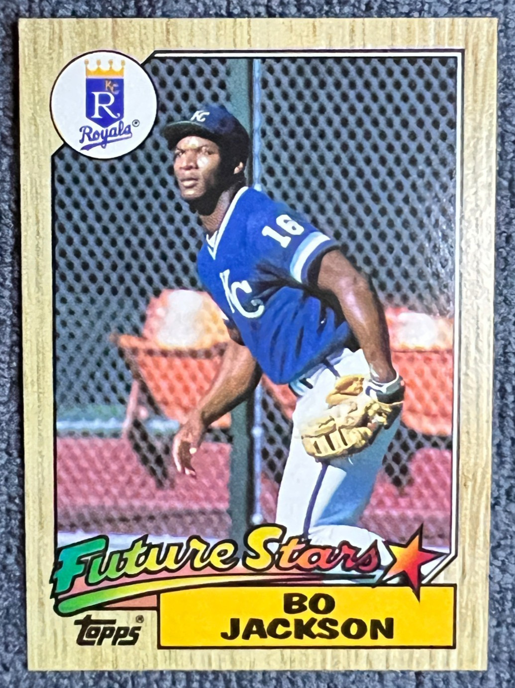 1987 Topps - Future Stars Bo Jackson #170 (RC) Rookie Kansas City Royals