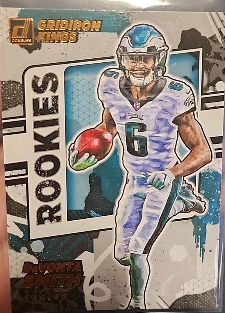 2021 Donruss #RGK-DVS DeVonta Smith Rookie Gridiron Kings