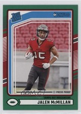 2024 Panini Donruss Rated Rookie Green Press Proof Jalen McMillan #388 16zl