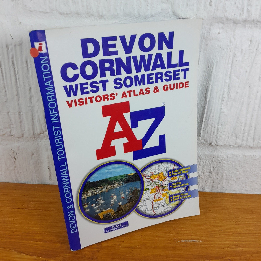 AZ Devon, Cornwall, West Somerset Visitor's Atlas & Guide