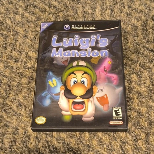 Nintendo GameCube Luigi's Mansion 2001 Action Adventure Manual Included