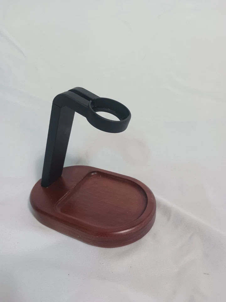 NUEVO Soporte de Carga para Reloj Heyday - Base Madera Nogal Foto 3 de 4