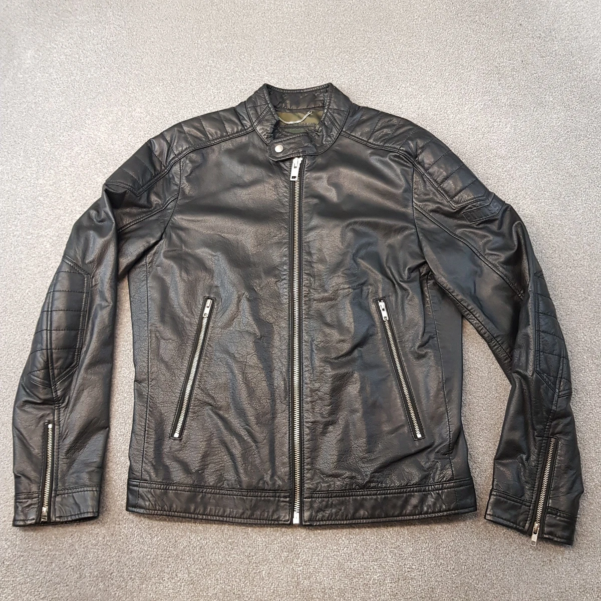 Diesel Leather Outer Shell Jackets for Men for Sale - Shop New
