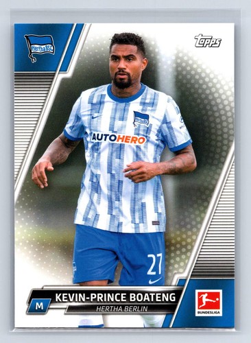 Kevin-Prince Boateng 2021-22 Topps Bundesliga Japan Edition Hertha BSC Berlin #8