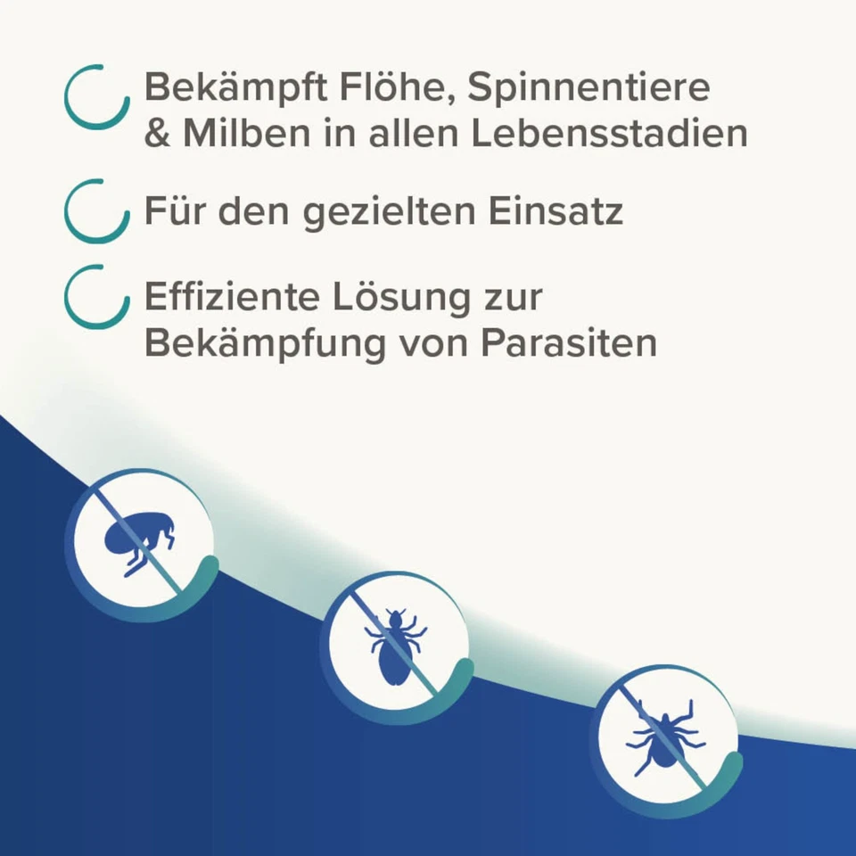 Beaphar Dimethicare Anti-Floh Mini-Fogger 2x 75 ml Vernebler Zecken Flöhe Milben - Bild 4 von 4