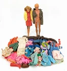 Vintage 1960s Mattel & G.I. Joe Dolls + Assorted Doll Clothing Lot