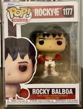 Funko Pop! Figura Vinilo Rocky Balboa #1177 45 Aniversario Rocky