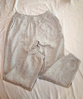Levi's Men s Gray Fleece Jogger Pants Pockets Pull-On XS 27'' Inseam