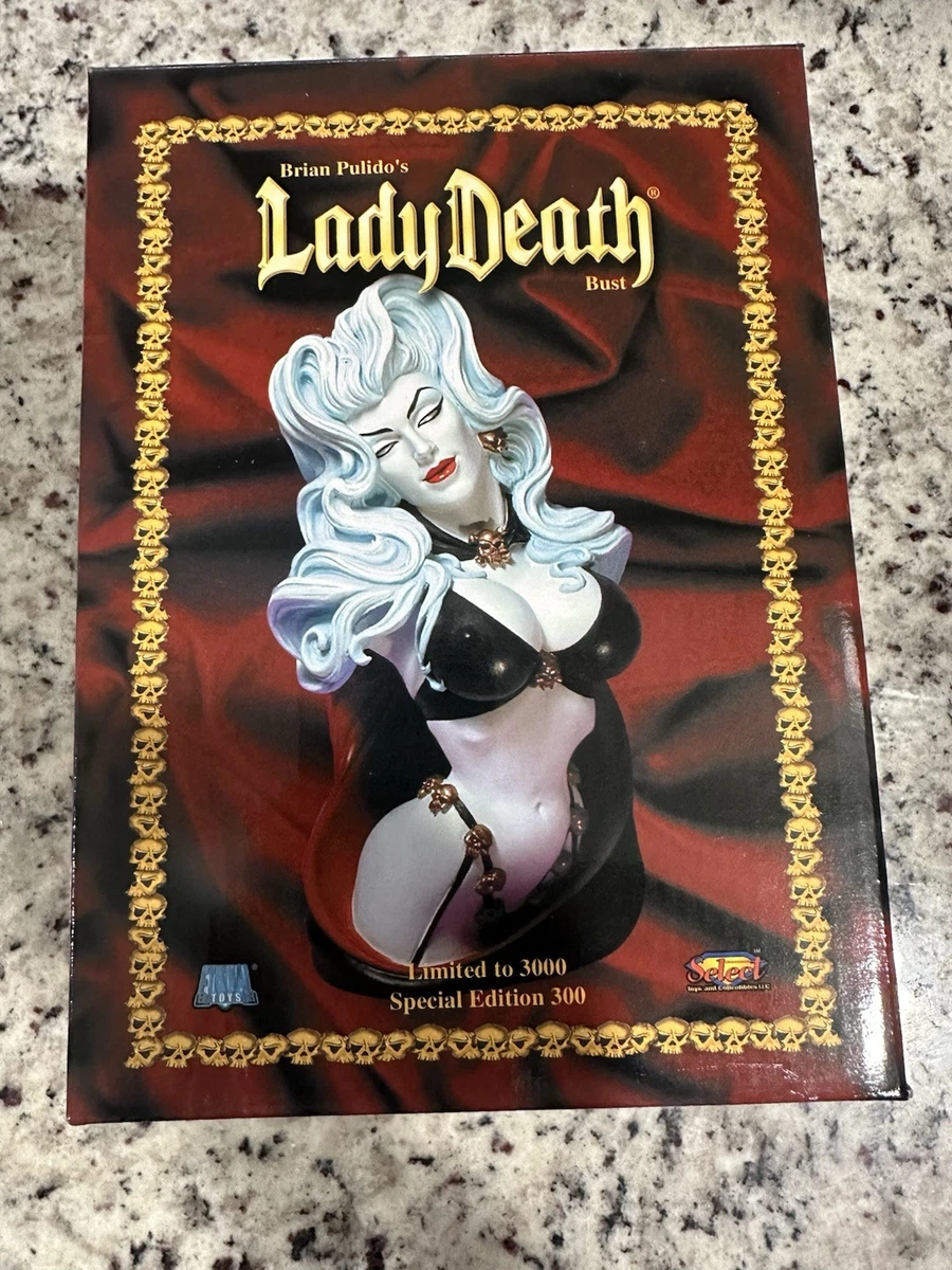 Buste Lady Death Par Juan Jose Ryp – AVATAR – Résine 2007 – Comme Neuf