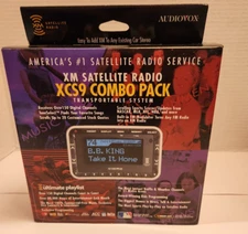 SiriusXM Audiovox XCS9 Satellite Radio Receiver & Transportation Station