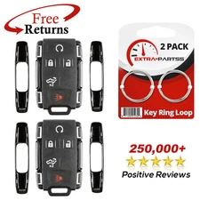 2 Remote Shell Case Pad Smart Fob for GMC 5b Lift Gate (M3N-323372000)