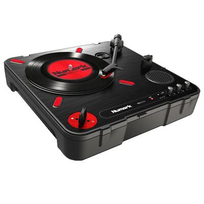 PT-01 Numark スクラッチ ハンディー ターンテーブル Numark PT01 Scratch Portable DJ Turntable w USB & Built in Scratch
