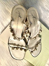 Giuseppe Zanotti Vintage Jeweled Slide Heels