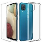 COVER TRASPARENTE + PELLICOLA VETRO TEMPERATO Per SAMSUNG GALAXY M22 CUSTODIA