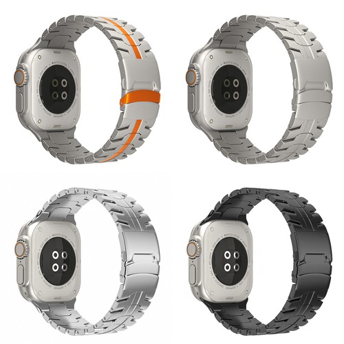 Titanium Metal Strap For Apple Watch Band Series Ultra 2 SE 9 8 7 6 5