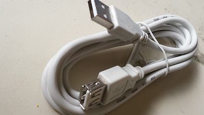 PC USB EXTENSION CABLE MALE/COUPLER 5m  