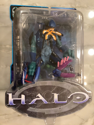 Halo 1 Series 2 Figure Joyride Bungie Toys Covenant BLUE Elite 