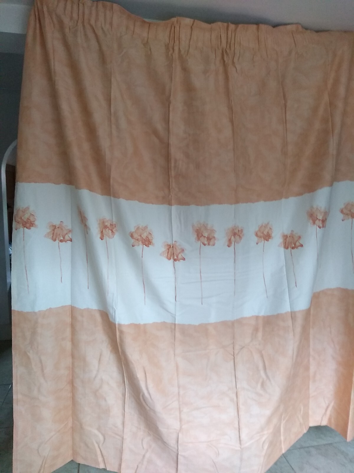 90" X 86" Drop NEW Pair Curtains Patio Door French Window 82" 90