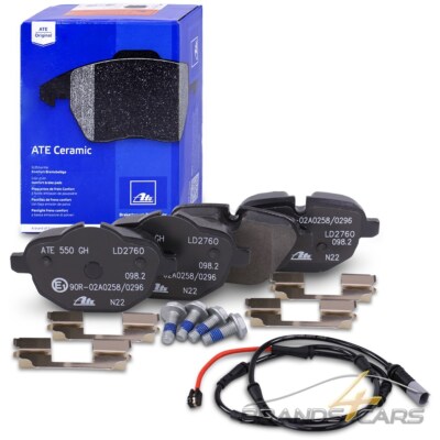 ATE CERAMIC BREMSBELÄGE +WARNKONTAKT SATZ HINTEN FÜR BMW 5-ER F11