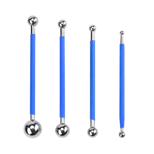 4pcs/set Tile Caulk Finishing Tool Floor Joint Repair Caulking Tool Pressed Ball