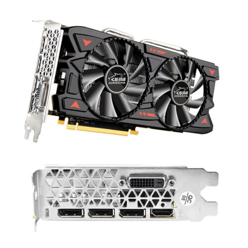 RX580 8G Independent Graphics Card Dual Fans Desktop Computer Lighting Card - Picture 7 of 15
