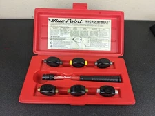 #bj906  BLUE POINT HM16KT 7 Piece Micro Strike Changeable Head Mallet Set