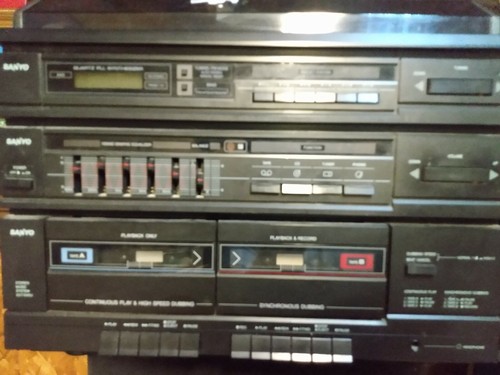 Sanyo GXT 848u Stereo Music System 