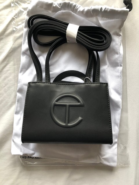 telfar mini bag black