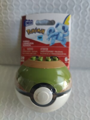 2022 Mega Construx Pokemon #HKT09 Poke Ball Series 17 Sobble Building Set MIP