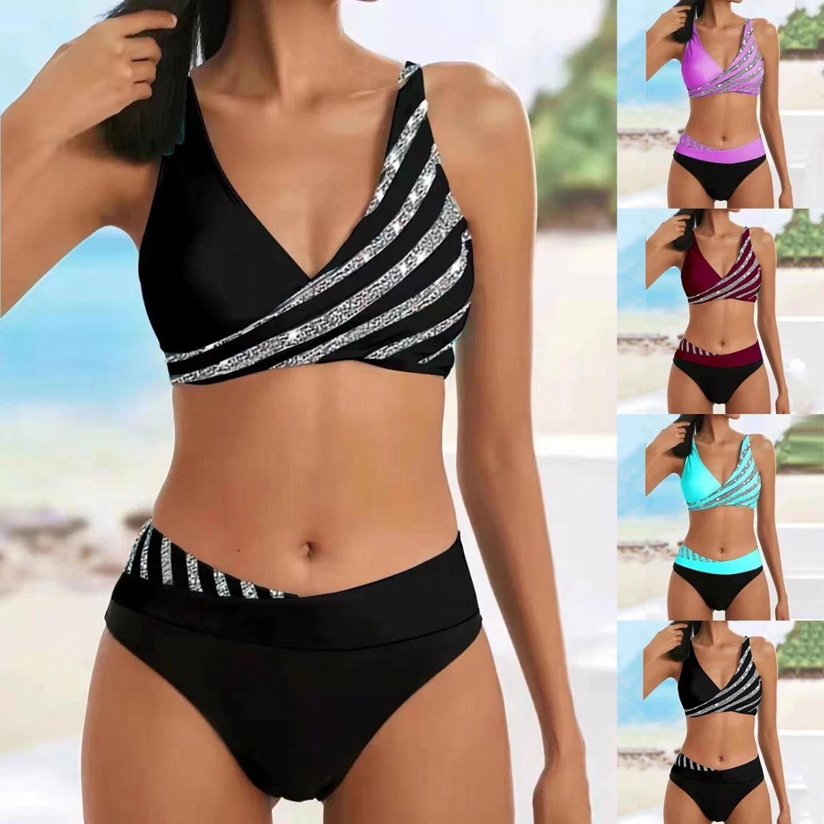 High waisted shop tankini set