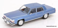 1/18 MCG - 1982 CADILLAC FLEETWOOD BROUGHAM - LIGHT BLUE METALLIC