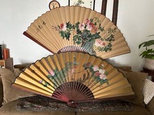 Vintage Chinese Bamboo fans