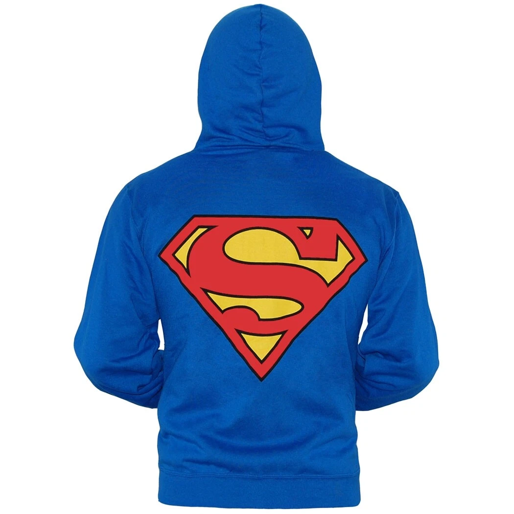 DC Comics Superman Logo Zip-Up Hoodie