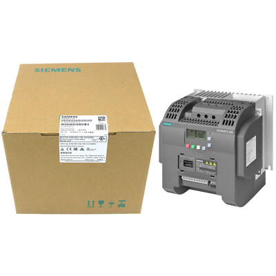 NEW Siemens 6SL3210-5BE25-5UV0 Inverter Drive, 5.5 kW, 3 Phase, SINAMICS V20