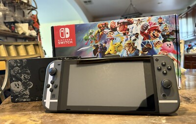Nintendo Switch Super Smash Bros Ultimate Edition Console Bundle