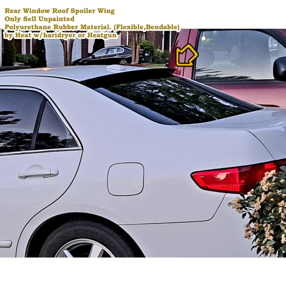 Alerón de techo ventana trasera tipo 229V stock para Honda Accord 2003~2007 sedán Foto 2 de 4