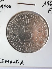 ALEMANIA - 5 MARCOS - 1966 F - PLATA - MBC - NO SE HACE ENVIO COMBINADO