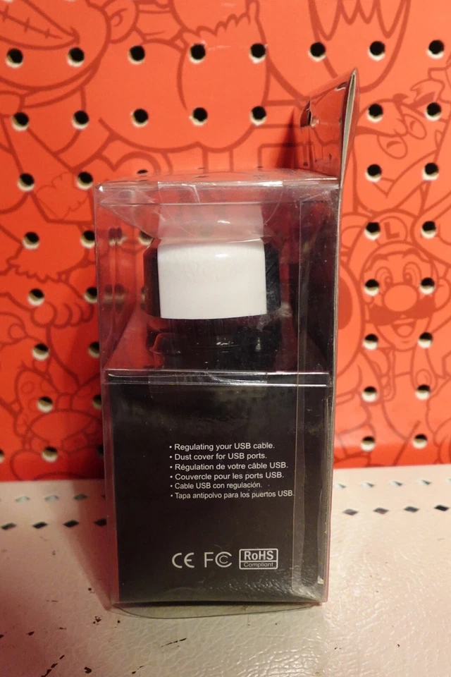 Rosewill Rhb-320w 7 Port High Full & Low Speed Usb 2.0 Hub External Black White - Image 4 of 4