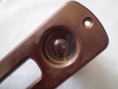 Rare Vintage -peephole-door-bakelite- good-condition and last label - Bild 7 von 8