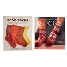 2ct Knitter's Book of Socks Around the World Knitted Footwear Knitting Patterns