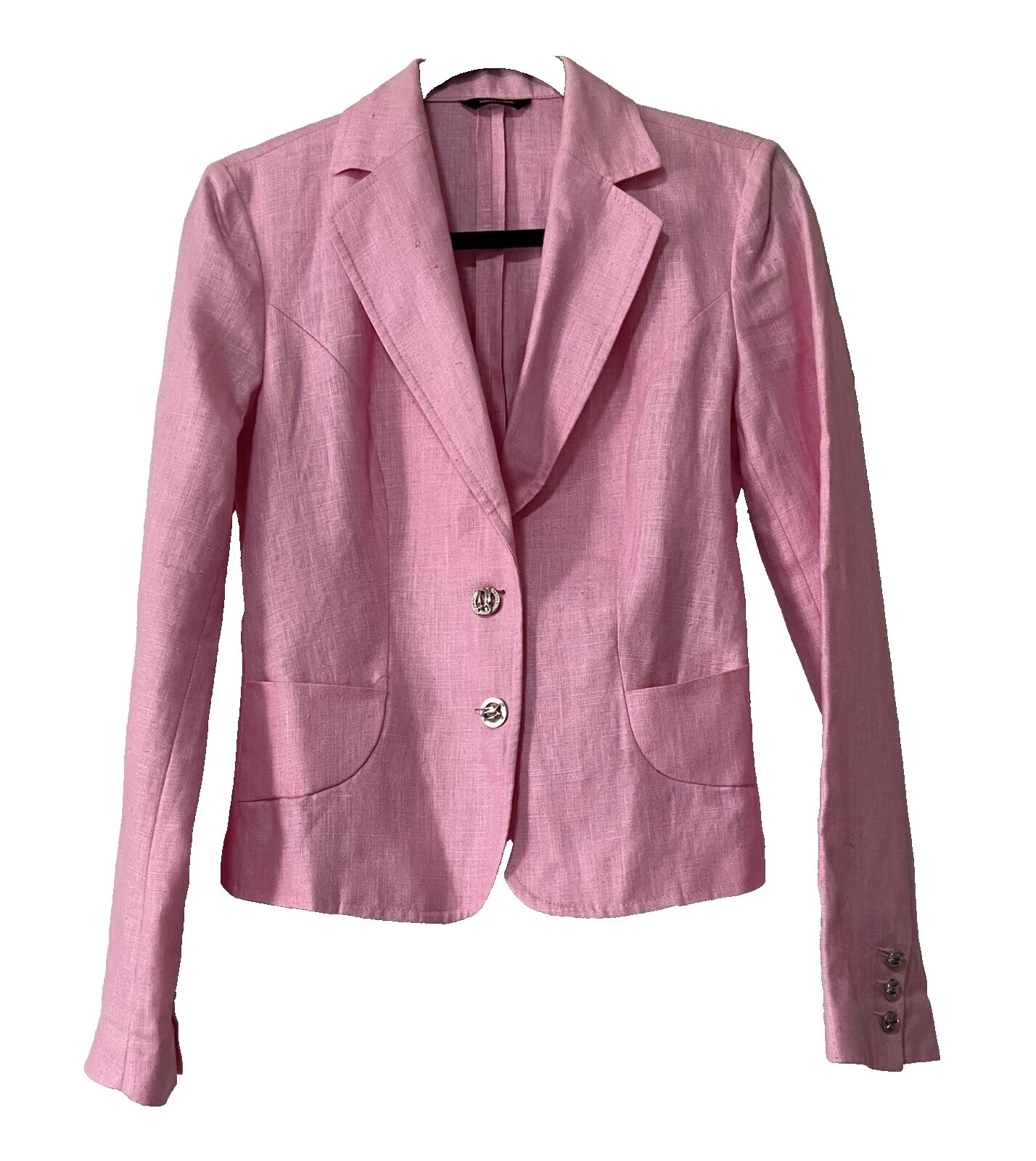 Chaquetas de Traje de lino Versace para Hombres