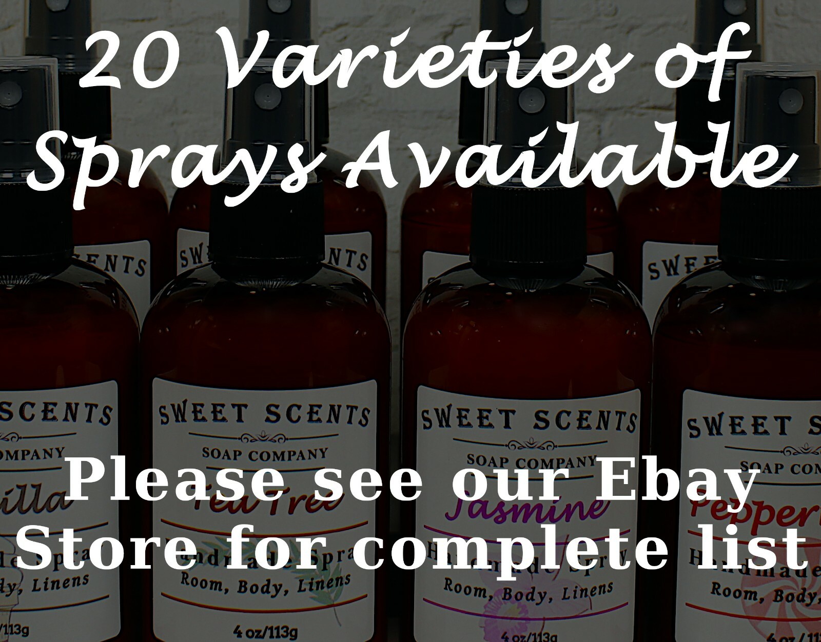 Eucalyptus Body Spray -  Handmade Essential Oil Spray - Sweet Scents Soap Co.