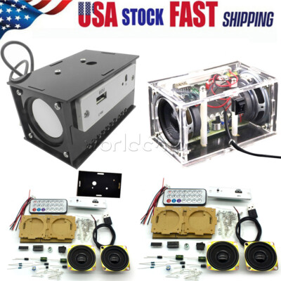 DIY Bluetooth Speaker Kit Assembly Component for Electronics Project Practice US